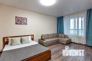 1-к квартира, посуточно, 43м2, 1/1 этаж