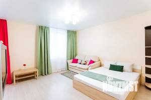 Студия квартира, посуточно, 45м2, 19/25 этаж