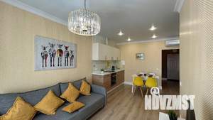 1-к квартира, посуточно, 46м2, 12/34 этаж