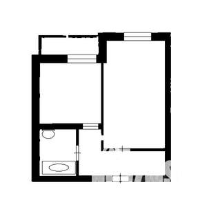 1-к квартира, на длительный срок, 35м2, 7/10 этаж