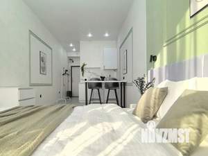 1-к квартира, посуточно, 26м2, 1/1 этаж