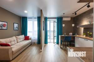 Студия квартира, посуточно, 38м2, 24/25 этаж