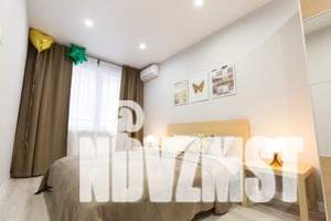 2-к квартира, посуточно, 60м2, 17/25 этаж