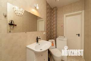 1-к квартира, посуточно, 45м2, 13/16 этаж