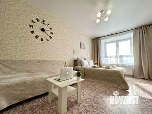 1-к квартира, посуточно, 42м2, 17/18 этаж