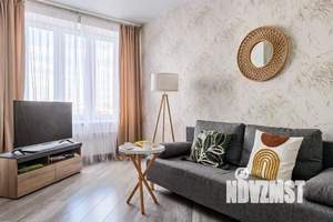 1-к квартира, посуточно, 49м2, 1/1 этаж
