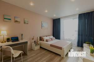 1-к квартира, посуточно, 43м2, 1/1 этаж