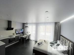 Студия квартира, посуточно, 40м2, 10/25 этаж