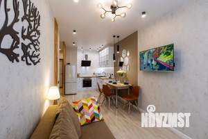 1-к квартира, посуточно, 41м2, 1/1 этаж