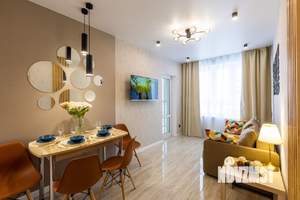1-к квартира, посуточно, 43м2, 1/1 этаж