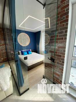 Студия квартира, посуточно, 45м2, 13/25 этаж