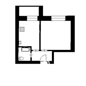 1-к квартира, на длительный срок, 45м2, 14/16 этаж