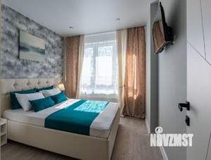 1-к квартира, посуточно, 46м2, 22/23 этаж