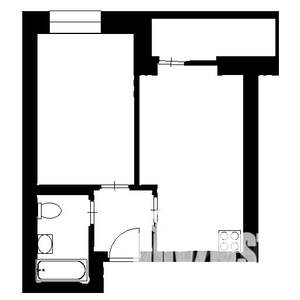 2-к квартира, на длительный срок, 35м2, 6/7 этаж