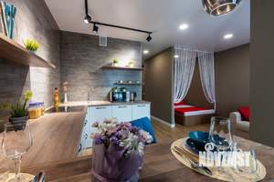 Студия квартира, посуточно, 38м2, 24/25 этаж