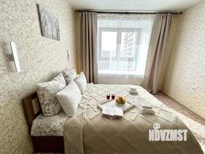 1-к квартира, посуточно, 42м2, 17/18 этаж