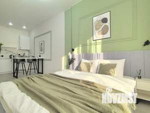 1-к квартира, посуточно, 26м2, 1/1 этаж