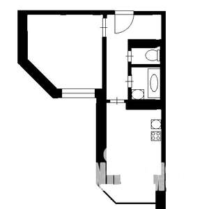 1-к квартира, на длительный срок, 44м2, 3/10 этаж