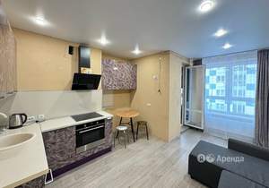 Студия квартира, на длительный срок, 26м2, 21/25 этаж