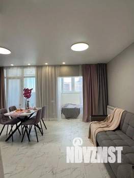 1-к квартира, посуточно, 55м2, 1/1 этаж