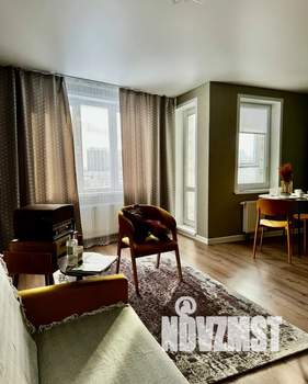 1-к квартира, посуточно, 38м2, 25/27 этаж