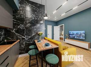 1-к квартира, посуточно, 40м2, 21/23 этаж