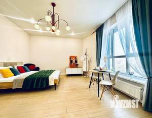 Студия квартира, посуточно, 28м2, 6/25 этаж