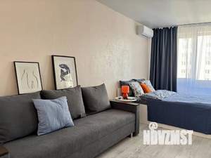 Студия квартира, посуточно, 37м2, 21/25 этаж