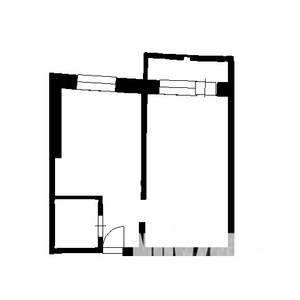 1-к квартира, на длительный срок, 33м2, 7/9 этаж