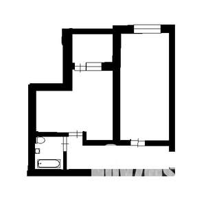 2-к квартира, на длительный срок, 50м2, 13/16 этаж