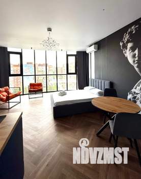 Студия квартира, посуточно, 36м2, 9/21 этаж