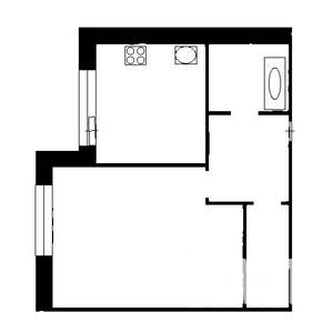 1-к квартира, на длительный срок, 45м2, 3/15 этаж