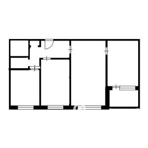 3-к квартира, на длительный срок, 57м2, 7/9 этаж