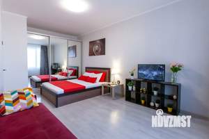 1-к квартира, посуточно, 45м2, 9/18 этаж