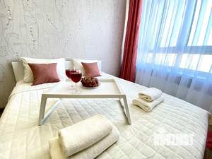 1-к квартира, посуточно, 46м2, 1/1 этаж