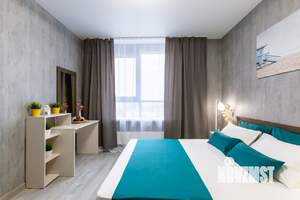 1-к квартира, посуточно, 46м2, 15/21 этаж