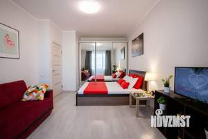 1-к квартира, посуточно, 45м2, 9/18 этаж