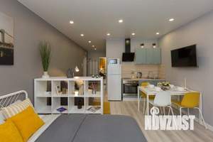 1-к квартира, посуточно, 33м2, 1/1 этаж