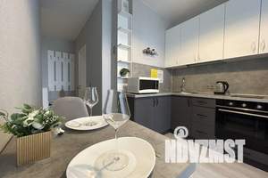 1-к квартира, посуточно, 36м2, 22/25 этаж