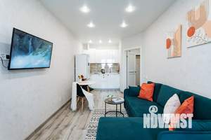 1-к квартира, посуточно, 40м2, 11/16 этаж
