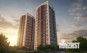 1-к квартира, посуточно, 38м2, 21/25 этаж