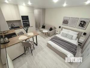 Студия квартира, посуточно, 30м2, 7/33 этаж