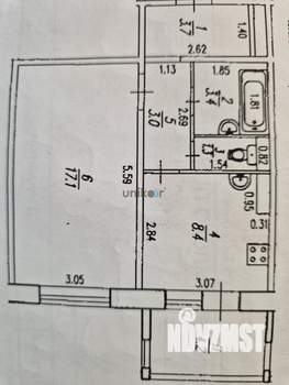 1-к квартира, вторичка, 39м2, 6/10 этаж