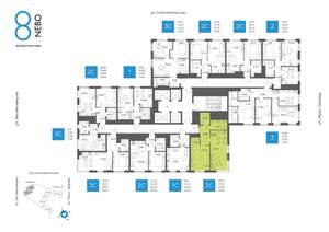 2-к квартира, вторичка, 57м2, 17/32 этаж