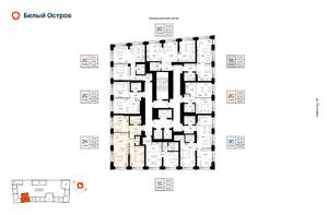 2-к квартира, вторичка, 57м2, 10/23 этаж