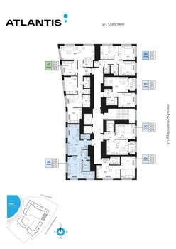 2-к квартира, вторичка, 58м2, 14/32 этаж