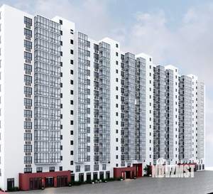 2-к квартира, строящийся дом, 65м2, 3/15 этаж