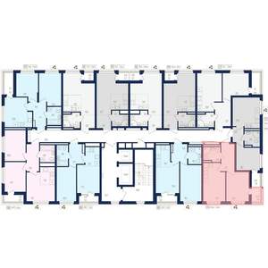 1-к квартира, вторичка, 33м2, 4/22 этаж