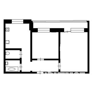 2-к квартира, вторичка, 45м2, 6/9 этаж