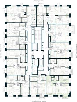 2-к квартира, вторичка, 56м2, 27/30 этаж